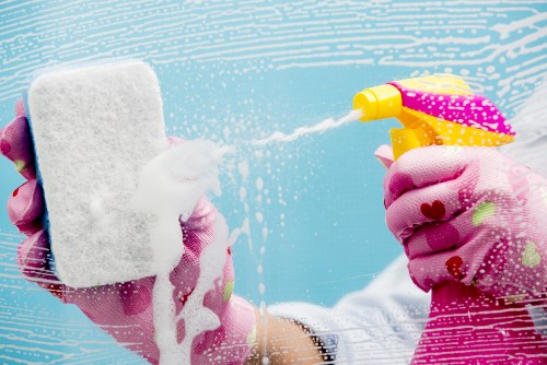 Professional after builders cleaning in a renovated Stjohnswood property