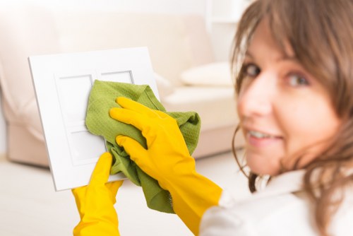 Local cleaners carrying out a deep one-off clean in Stjohnswood